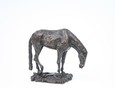 Bronzen paard Rosinante, hoogte 24 cm   Ine Hoejenbos